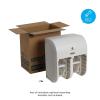 Georgia-Pacific Compact 4-Roll Quad Coreless High-Capacity Toilet Paper Dispenser by GP PRO, Faux Stainless, 56746A. 11.750″ W x 6.900″ D x 13.250″ H(White)