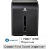 Georgia-Pacific Push Paddle Roll Paper Towel Dispenser by GP PRO, 54338A, Black(Folded Paper Towel Dispenser)