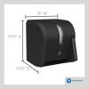 Georgia-Pacific Push Paddle Roll Paper Towel Dispenser by GP PRO, 54338A, Black(Music)