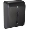 Georgia-Pacific Push Paddle Roll Paper Towel Dispenser by GP PRO, 54338A, Black(Folded Paper Towel Dispenser)