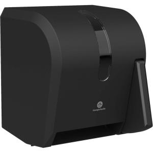 Georgia-Pacific Push Paddle Roll Paper Towel Dispenser by GP PRO, 54338A, Black(Music)