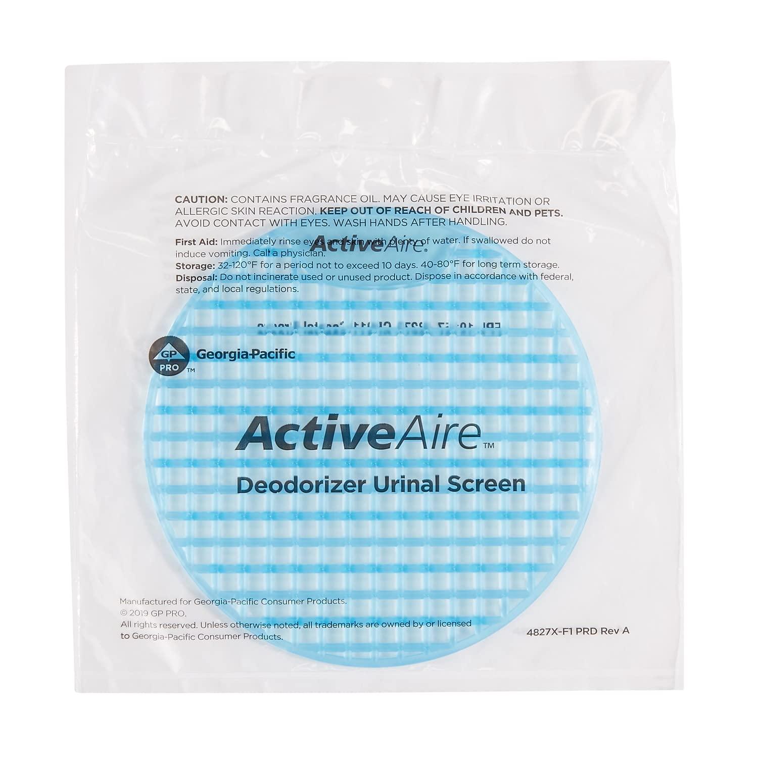 image:imageActiveAire Deodorizer Urinal Screen by GP PRO GeorgiaPacific Coastal Breeze 48270 12 Screens Per CaseCoastal Breeze 12 Screens