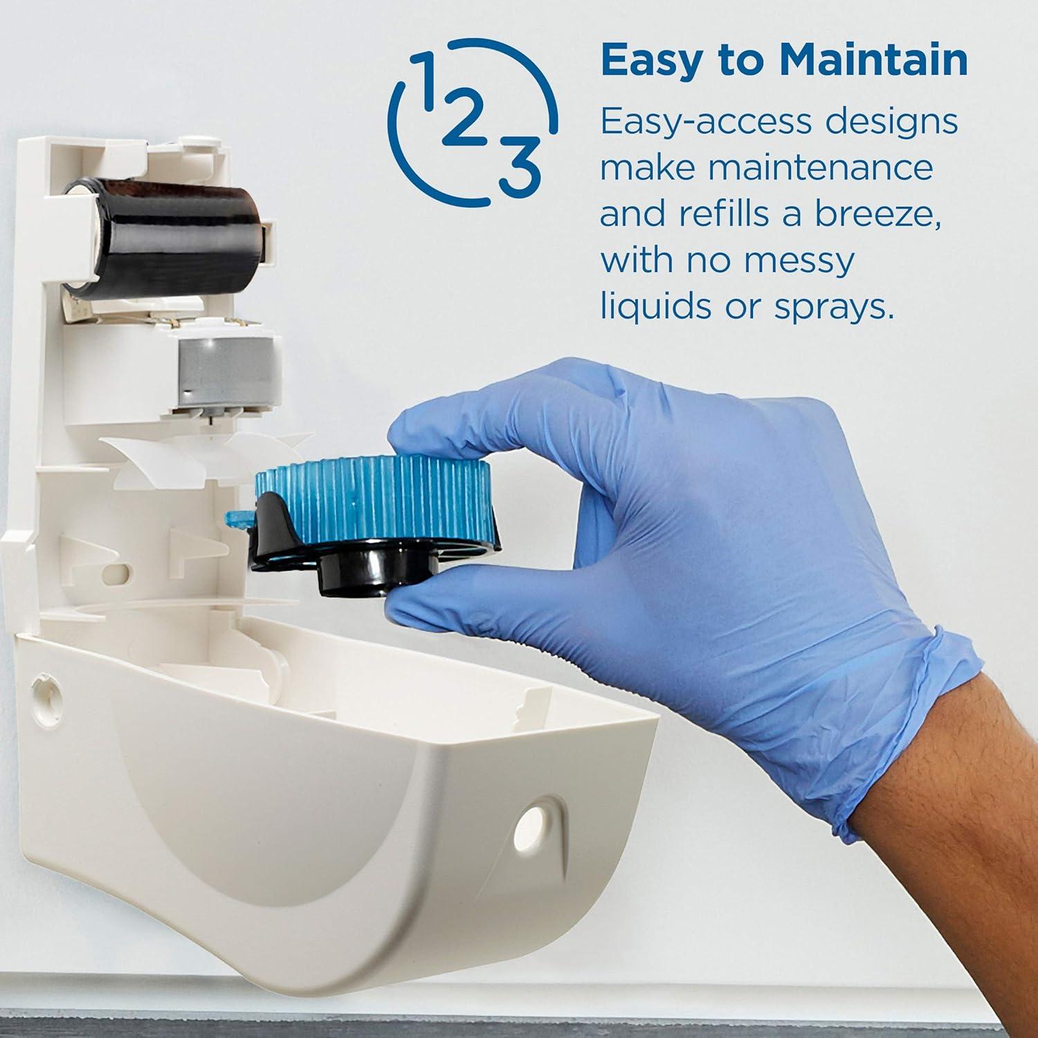 image:imageActiveAire Powered WholeRoom Air Freshener Dispenser by GP PRO GeorgiaPacific Black 53257A 4090 W x 3610 D x 6820 HWhite