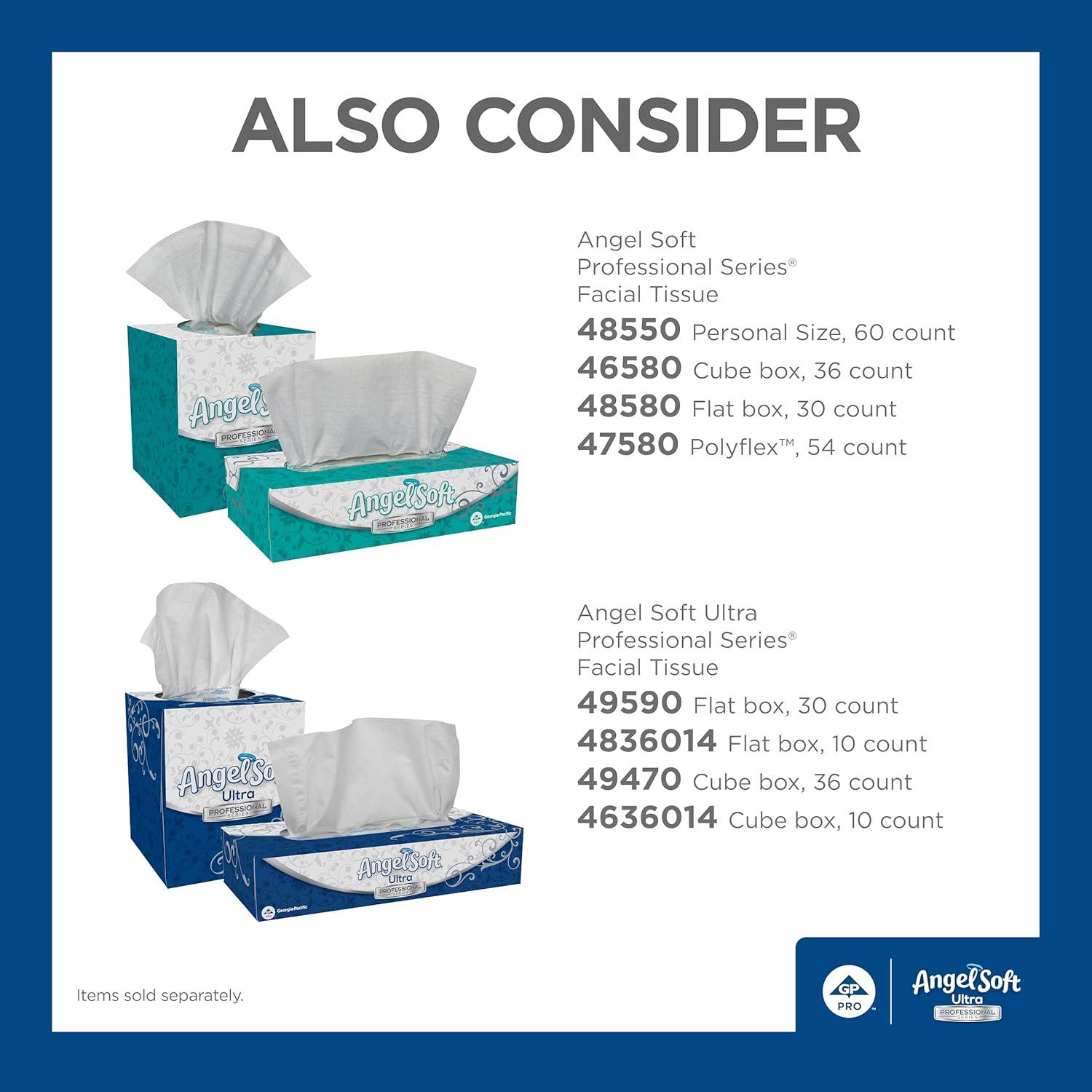 image:imageAngel Soft Professional Series by GeorgiaPacific PRO 2Ply Embossed Toilet Paper White Individually Wrapped 450 Sheets Per Roll 80 Toilet Tissue Rolls Per Case 16880400 Count Pack of 60