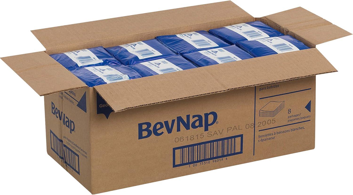 image:imageDixie 1Ply Beverage Napkin by GP PRO GeorgiaPacific White 14 Fold 96019 500 Napkins Per Pack 8 Packs Per Case 4000ct8