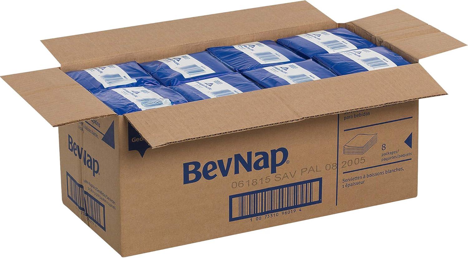 image:imageDixie 1Ply Beverage Napkin by GP PRO GeorgiaPacific White 14 Fold 96019 500 Napkins Per Pack 8 Packs Per Case 4000ct8