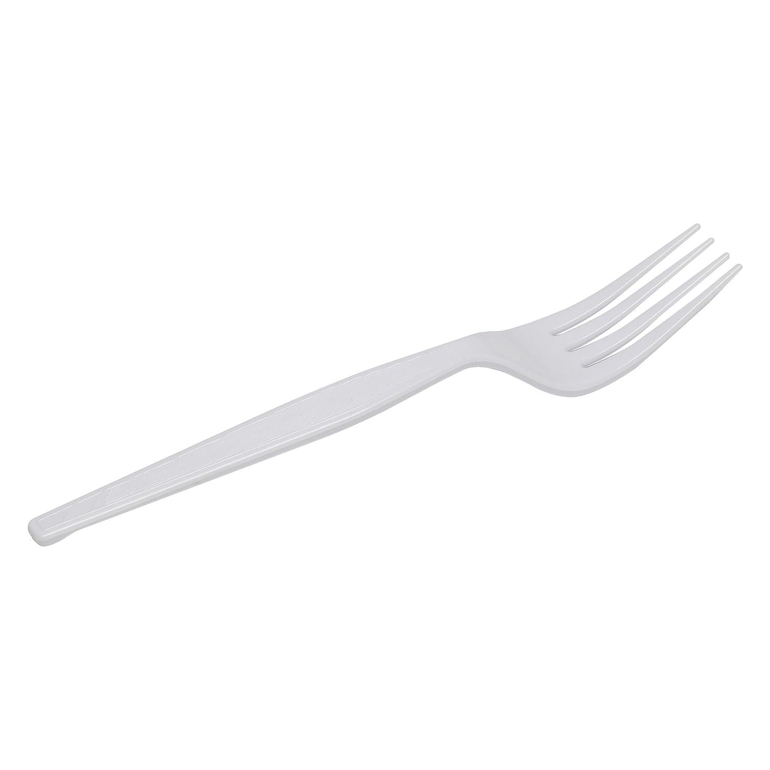 image:imageDixie 713 HeavyWeight Polystyrene Plastic Fork by GP PRO GeorgiaPacific White FH217 Case of 1000 1 BoxCaseWhite