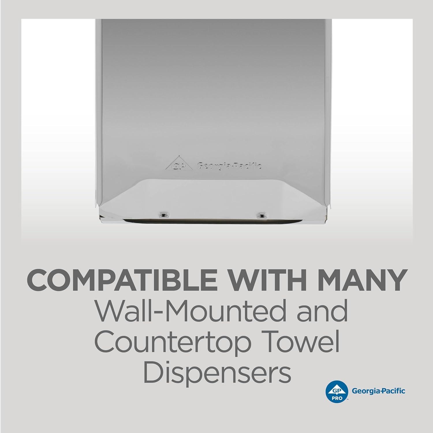 image:imageGP GeorgiaPacific Professional Series Premium 2Ply Multifold Paper Towels by GP PRO White 2344214 150 Towels Per Pack 16 Packs Per Case