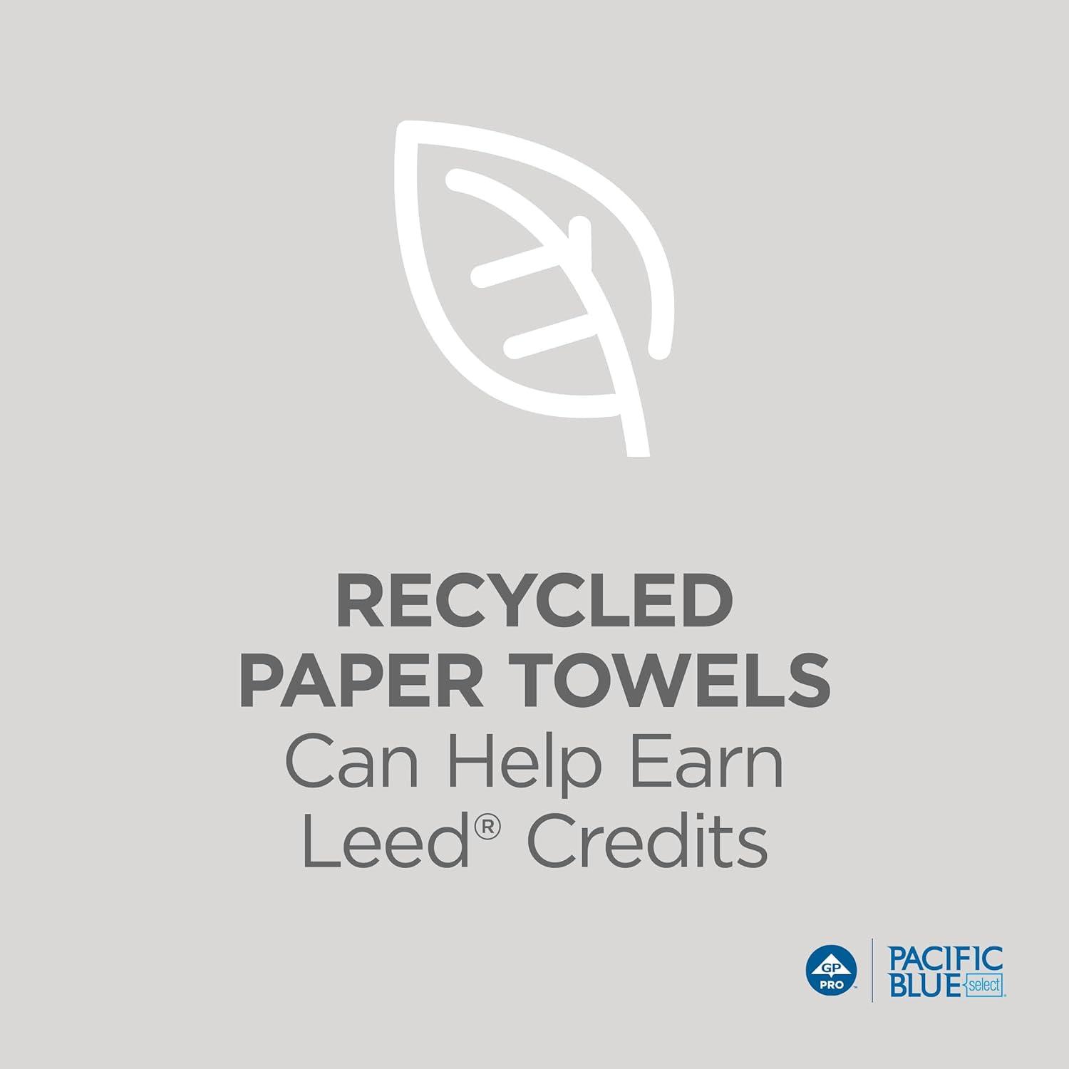 image:imagePacific Blue Basic Multifold Paper Towels by GP PRO GeorgiaPacific White 20204 250 Towels Per Pack 16 Packs Per Case Case of 16 Packs 250 per PackPacific Blue Select