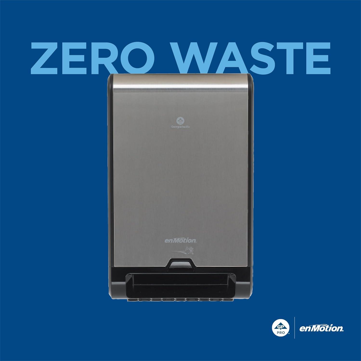 image:imageenMotion Flex Automated Touchless Roll Paper Towel Dispenser by GP PRO GeorgiaPacific Stainless 59766 131 W x 796 D x 2125 H 1 Dispenser