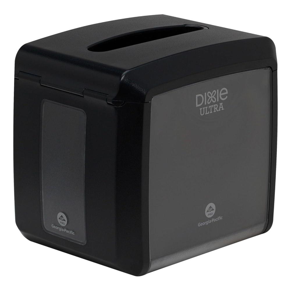 image:imageDixie Ultra Tabletop Interfold Napkin Dispenser by GP PRO GeorgiaPacific Stainless 54528A Holds 275 Napkins 7600 W x 6100 D x 7200 HBlack
