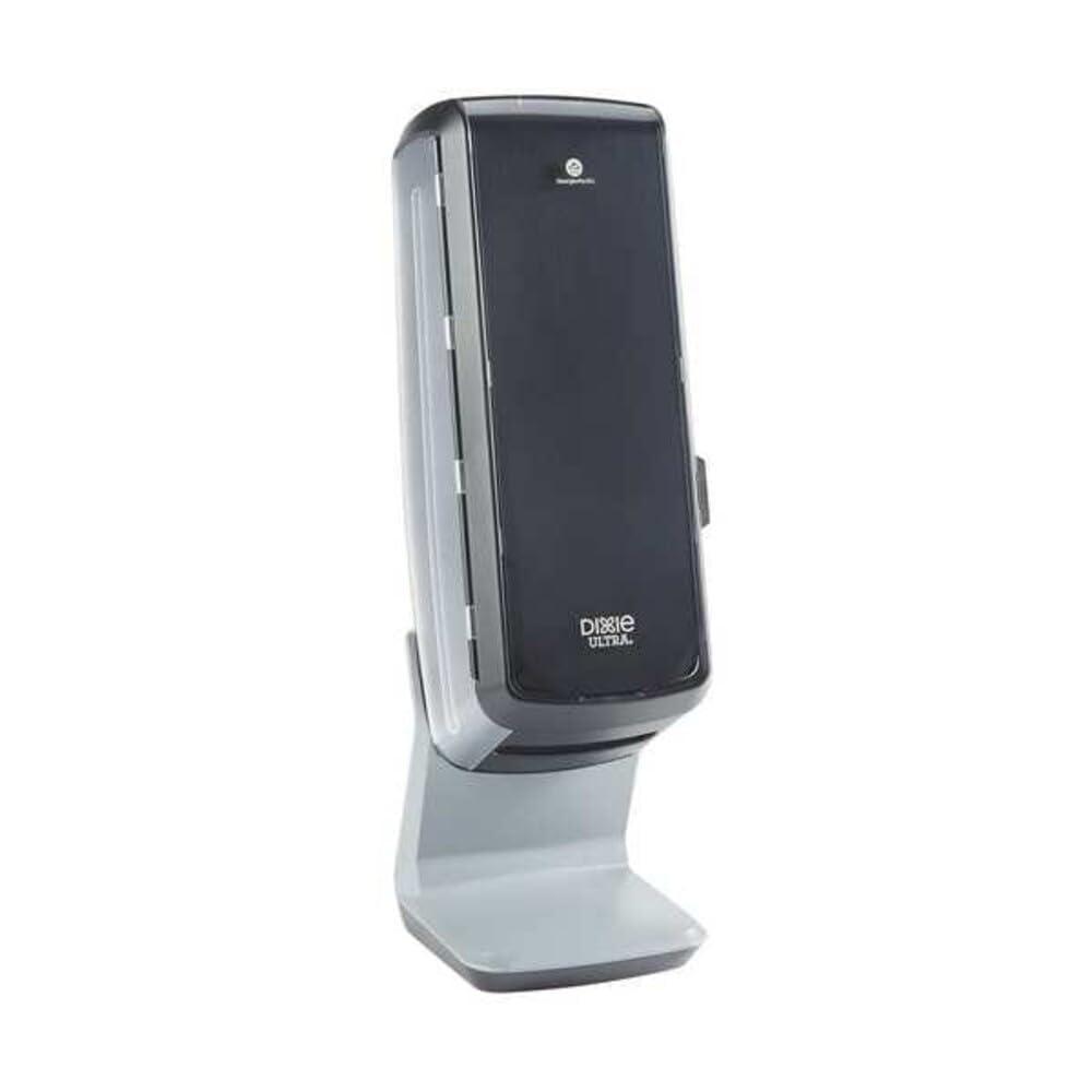 image:imageDixie Ultra Tower Interfold Napkin Dispenser by GP PRO GeorgiaPacific Black 54550A Holds 1000 Napkins 8800 L x 9300 W x 27600 H