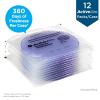 ActiveAire Deodorizer Urinal Screen by GP PRO (Georgia-Pacific), Coastal Breeze, 48270, 12 Screens Per Case(Lavender – 12 Screens)