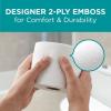 Angel Soft Professional Series by Georgia-Pacific PRO 2-Ply Embossed Toilet Paper, White, Individually Wrapped, 450 Sheets Per Roll, 80 Toilet Tissue Rolls Per Case, 16880(450 Count (Pack of 80))