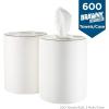 Brawny Professional Perforated Paper Towel Rolls, Disposable Cleaning Towel, 20085, 20 Rolls per Case, 84 Sheets per Roll(White)