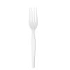 Dixie 7.13″ Heavy-Weight Polystyrene Plastic Fork by GP PRO (Georgia-Pacific), White, FH217, (Case of 1,000), 1 Box/Case(White)