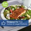 Dixie Ultra 10 Inch Heavy-Weight Paper Plates By GP PRO, Pathways Botanical Design, 500 Count (125 Disposable Plates Per Pack, 4 Packs Per Case), SXP10PATH(Pathways Design)