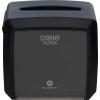 Dixie Ultra Tabletop Interfold Napkin Dispenser by GP PRO (Georgia-Pacific); Stainless; 54528A; Holds 275 Napkins; 7.600″ W x 6.100″ D x 7.200″ H(Black)