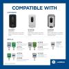 ENMOTION® GEN2 AUTOMATED TOUCHLESS SOAP & SANITIZER Dispenser by GP PRO (GEORGIA-PACIFIC), Stainless Finish, 1 Dispenser