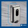 ENMOTION® GEN2 AUTOMATED TOUCHLESS SOAP & SANITIZER Dispenser by GP PRO (GEORGIA-PACIFIC), Stainless Finish, 1 Dispenser
