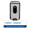 ENMOTION® GEN2 AUTOMATED TOUCHLESS SOAP & SANITIZER Dispenser by GP PRO (GEORGIA-PACIFIC), Stainless Finish, 1 Dispenser