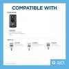 Georgia-Pacific (53590) Pacific Blue Ultra Automated Soap Dispenser, Black, Wall Mounted, Easy To Install & Maintain, Batteries Included(Black)