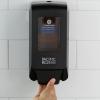 Georgia-Pacific (53590) Pacific Blue Ultra Automated Soap Dispenser, Black, Wall Mounted, Easy To Install & Maintain, Batteries Included(Manual Push Dispenser)