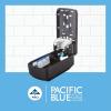 Georgia-Pacific (53590) Pacific Blue Ultra Automated Soap Dispenser, Black, Wall Mounted, Easy To Install & Maintain, Batteries Included(Manual Push Dispenser)