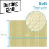 Georgia-Pacific Brawny Yellow 1/8 Fold Disposable Dusting Cloth by GP PRO, 24″ Length x 17″ Width, 29616 (Case of 4 Packs, 50 Cloths per Pack)(17″ x 24″)