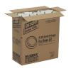 Georgia-Pacific Dixie 8 oz. Dome Plastic Hot Coffee Cup Lid by GP PRO (Georgia-Pacific), White, 9538DX, 1,000 Count (100 Lids Per Sleeve, 10 Sleeves Per Case)