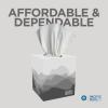 Georgia-Pacific Pacific Blue Basic 2-Ply Facial Tissue (47510), 100 Sheets Per Box, 36 Cube Boxes Per Bulk Case