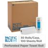 Georgia-Pacific Pacific Blue Select 2-Ply Perforated Roll Paper Towels by Georgia-Pacific Pro, 100 Sheets Per Roll, 30 Rolls Per Case,white – 27300(White)