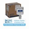 Georgia-Pacific, Pacific Blue Ultra Foam Hand Sanitizer Refill for Pacific Blue Ultra Manual Dispensers, Dye and Fragrance-Free, 43335, 33.8 FL OZ, 4 Refills Per Case(Fragrance Free)