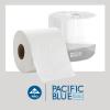 Pacific Blue Basic 1-Ply Embossed Toilet Paper (Previously Branded Envision), 19881/01, 550 Sheets Per Roll, 80 Rolls Per Case(80 rolls)
