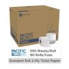 Pacific Blue Select 2-Ply Embossed Toilet Paper (previously Branded Preference), 18240/01, 550 Sheets Per Roll, 40 Rolls Per Case(80 Rolls)