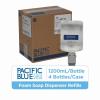Pacific Blue Ultra Gentle Foam Hand Soap Refill (43714), Compatible Only with Pacific Blue Ultra Manual Dispenser, Dye and Fragrance-Free, 40.5 fl oz, 4 Refills Case(Fragrance Free)