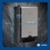 enMotion® Flex Automated Touchless Roll Paper Towel Dispenser by GP PRO (Georgia-Pacific), Stainless, 59766, 13.1” W x 7.96” D x 21.25” H, 1 Dispenser