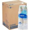 Dixie PerfecTouch 10 oz Paper Coffee Cups and Lids By GP PRO, Coffee Haze Design, 300 Disposable Cups and Lids (50 Disposable Cups and Lids Per Pack, 6 Packs Per Case), 5310COMBO600(Coffee Haze Design)