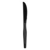 Georgia-Pacific Dixie 7″ Medium-Weight Polystyrene Plastic Knife by GP PRO (Georgia-Pacific), White, KM217, (Case of 1,000)(Black)