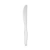 Georgia-Pacific Dixie 7″ Medium-Weight Polystyrene Plastic Knife by GP PRO (Georgia-Pacific), White, KM217, (Case of 1,000)(White)