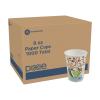 Georgia-Pacific Dixie PerfecTouch 12 oz Paper Coffee Cups By GP PRO, Coffee Haze Design, 1000 Count (50 Disposable Cups Per Pack, 20 Packs Per Case), 5342CD(8 oz)