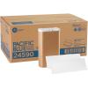 Pacific Blue Basic Recycled Multifold Paper Towels (Previously branded Envision) by GP PRO (Georgia-Pacific), Brown, 23304, 250 Towels Per Pack, 16 Packs Per Case(White)