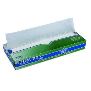 Dixie Rite-Wrap Light-Weight Interfolded Dry Wax Deli Paper by GP PRO (Georgia-Pacific), White, RW106, 10″ W x 10.75″ L (Case of 12 Boxes, 500 Sheets Per Box)(15″ W x 10.75″ L)