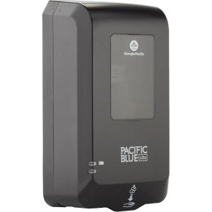 Georgia-Pacific (53590) Pacific Blue Ultra Automated Soap Dispenser, Black, Wall Mounted, Easy To Install & Maintain, Batteries Included(Black)