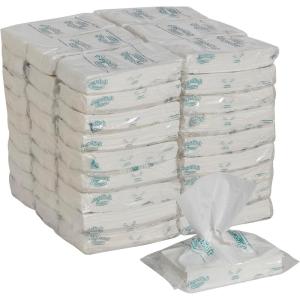 Georgia-Pacific Angel Soft Professional Series 2-Ply Facial Tissue (48580), 100 Sheets Per Box, 30 Tissue Flat Boxes Per Bulk Case(1 Count (Pack of 54))