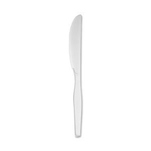 Georgia-Pacific Dixie 7″ Medium-Weight Polystyrene Plastic Knife by GP PRO (Georgia-Pacific), White, KM217, (Case of 1,000)(White)
