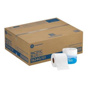 Pacific Blue Select 2-Ply Embossed Toilet Paper (previously Branded Preference), 18240/01, 550 Sheets Per Roll, 40 Rolls Per Case(40 Rolls)